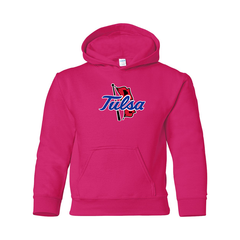 Youth Tulsa Golden Hurricane Gildan Heavy Blend  Hooded Sweatshirt